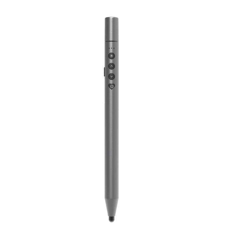 Bolígrafo giratorio multifuncional para enseñanza de conferencias, puntero láser telescópico electrónico, presentador inalámbrico PPT, Telescopic Laser Pointer
