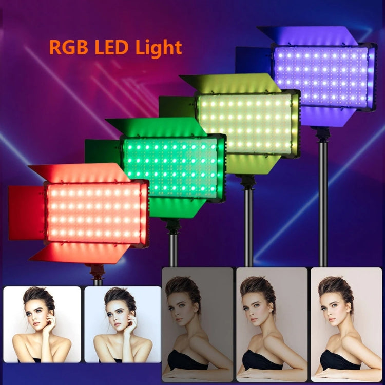 Luz de fotografía SLR para teléfono con luz de relleno de belleza para disparos en vivo ajustable RGB, enchufe de la UE, RGB 10 inch, RGB 12 inch, RGB 14 inch