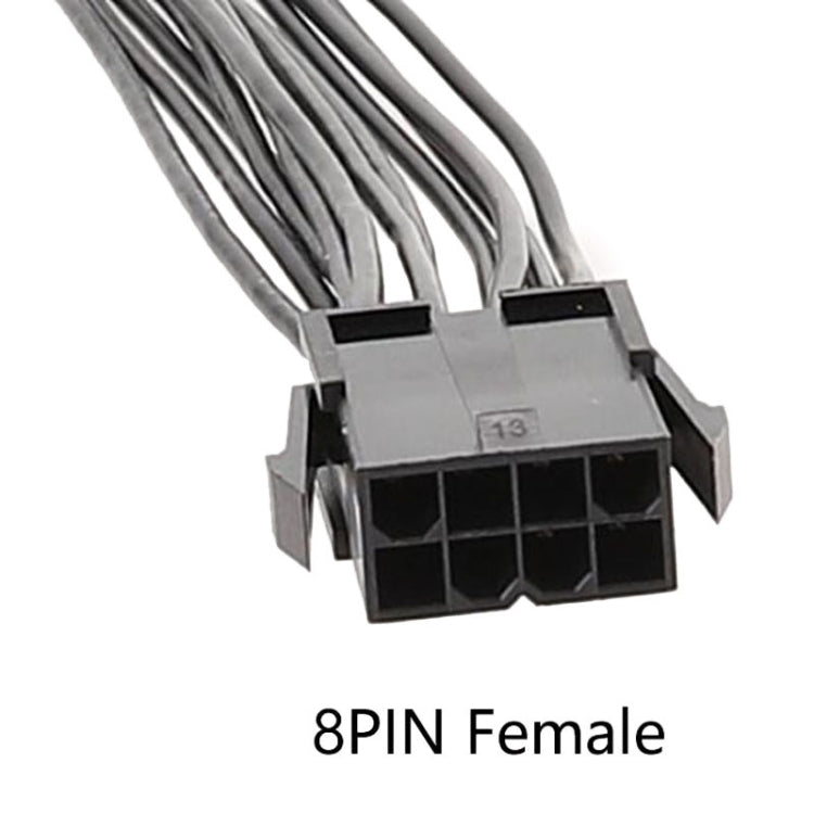 Cable adaptador de CPU de 8 pines a 8 + 4 pines, fuente de alimentación, placa base, Cable de alimentación del procesador, 20cm, 30cm