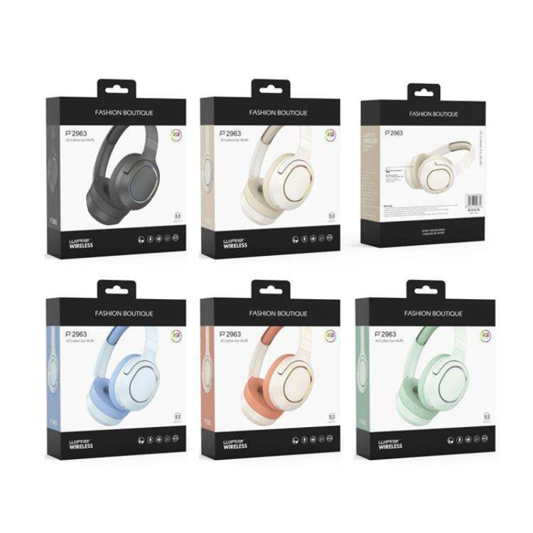 SOYTO P2963 Auriculares inalámbricos Bluetooth Reducción de ruido Auriculares para juegos de teléfono móvil, P2963