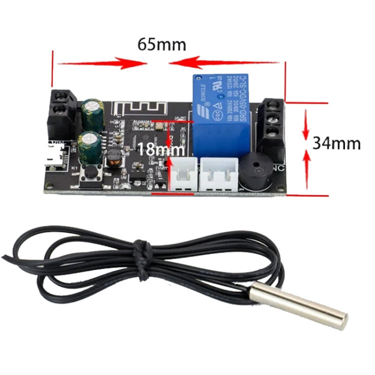 Módulo de interruptor de control remoto del termostato inalámbrico del teléfono celular WIFI, No Display, Digital Tube Display, LCD Display