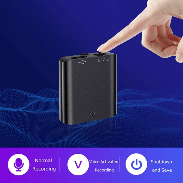 Grabadora de voz magnética con cancelación de ruido Q63 HD, pluma de grabación activada por voz inteligente portátil, 4GB, 8GB, 16GB, 32GB