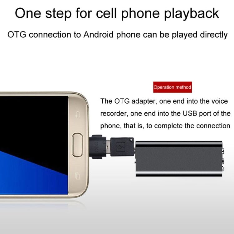 Grabadora de voz inteligente Q25 con pantalla HD Cancelación de ruido Clip trasero Reportero de voz, 4GB, 8GB, 16GB, 32GB