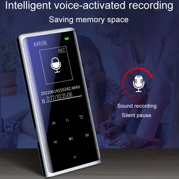 M27 Grabadora de libros electrónicos con reproductor de música MP3/MP4 Bluetooth de 1,8 pulgadas, 4GB, 8GB, 16GB, 32GB