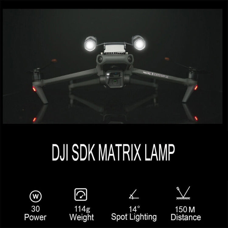 Foco de lámpara de matriz JZ T30 para DJI Mavic 3E / 3T 30W