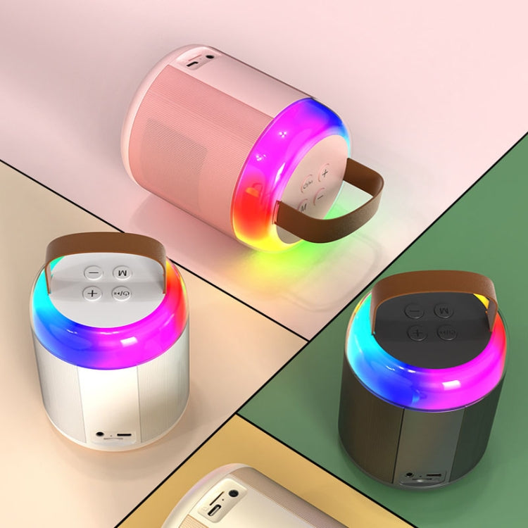 Altavoz Bluetooth portátil para el hogar, pequeño Audio de Karaoke para exteriores, Y1 White, Y1 Pink, Y1 Black, Y2 White, Y2 Pink, Y2 Black