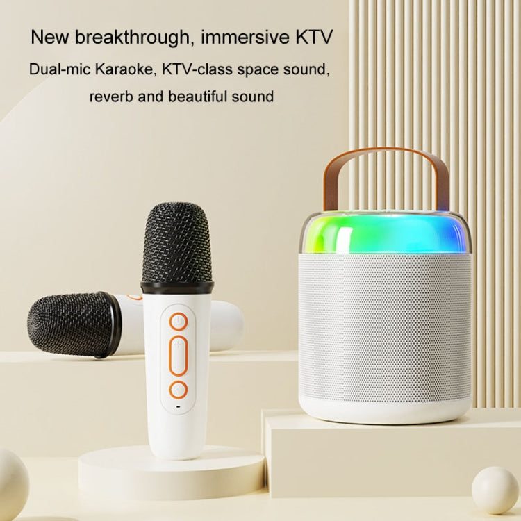 Altavoz Bluetooth portátil para el hogar, pequeño Audio de Karaoke para exteriores, Y1 White, Y1 Pink, Y1 Black, Y2 White, Y2 Pink, Y2 Black