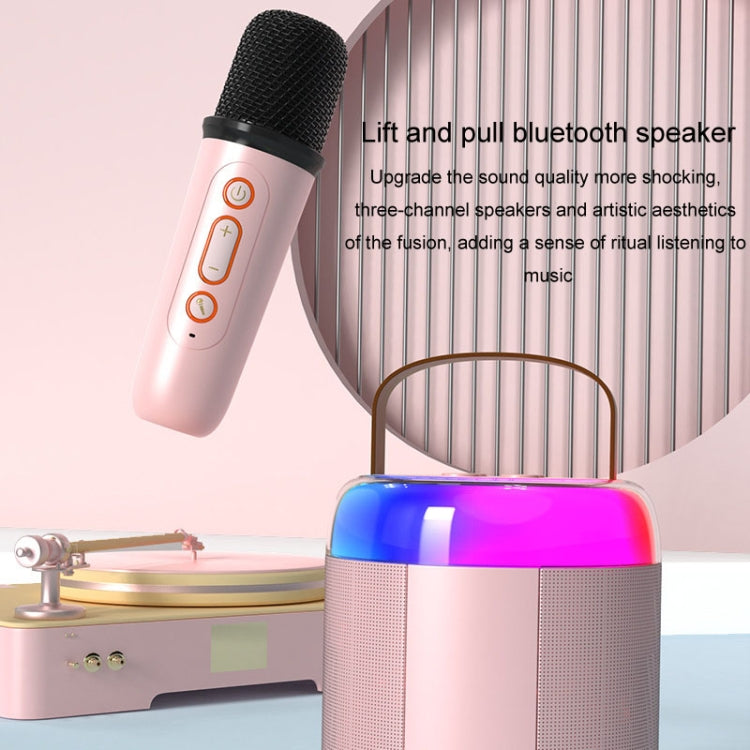 Altavoz Bluetooth portátil para el hogar, pequeño Audio de Karaoke para exteriores, Y1 White, Y1 Pink, Y1 Black, Y2 White, Y2 Pink, Y2 Black