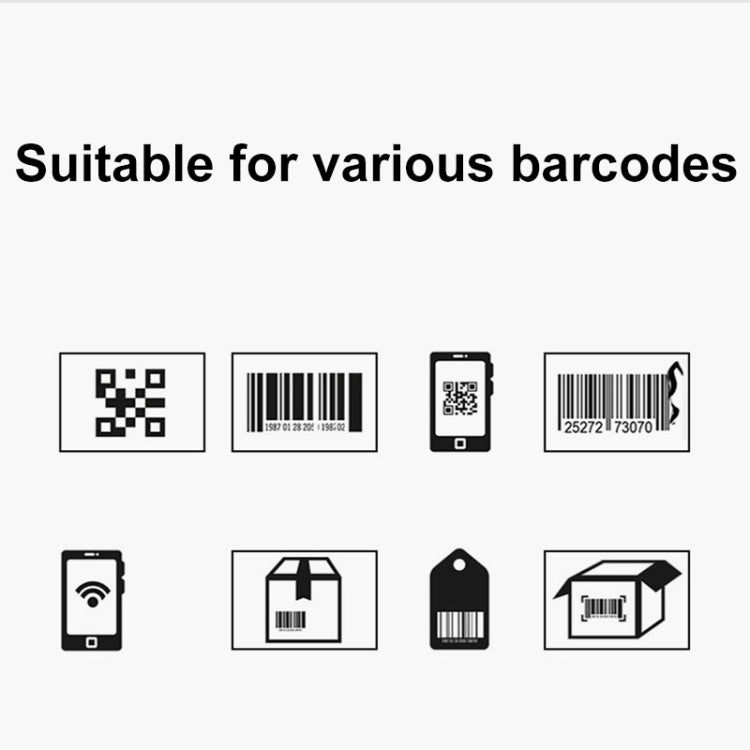 Escáner de código QR Pantalla de teléfono móvil Escáner de cajero de supermercado, M930, Wireless, Bluetooth Wireless