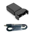 Key Toys LIR2032 Cargador de batería de botón recargable, X21 Black
