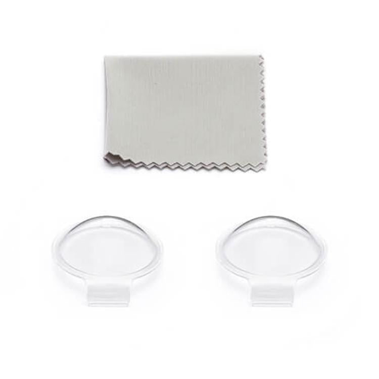 Protector de lente transparente original de 2 piezas para DJI Osmo 360, Lens Protector