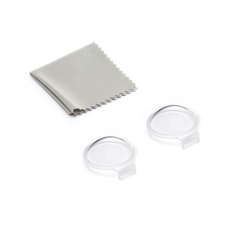 Protector de lente transparente original de 2 piezas para DJI Osmo 360, Lens Protector