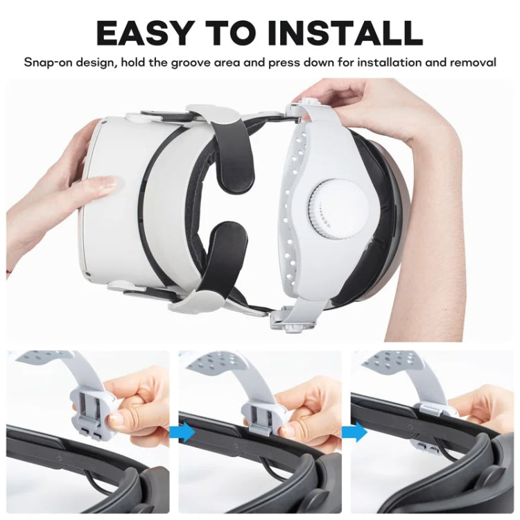 Accesorios de diadema retráctil ajustable para gafas de realidad virtual DEVASO para Meta Quest 3 / Meta Quest 2 / Meta Quest Pro / Pico 4 / Pico 4 Pro, For Meta Quest 3 / Meta Quest 2 / Meta Quest Pro / Pico 4 / Pico 4 Pro