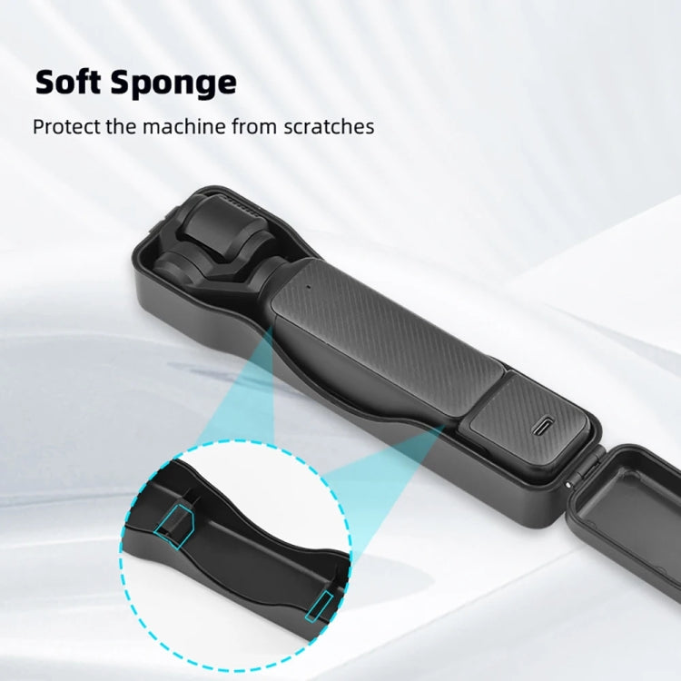 Para DJI OSMO POCKET 3 BRDRC Caja de almacenamiento impermeable Carcasa protectora con cordón, BRDRC