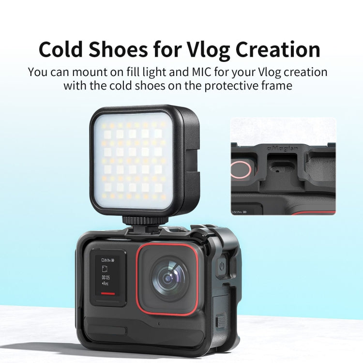 Para Insta360 Ace / Ace Pro aMagisn Rabbit Cage Border accesorios para cámaras deportivas, ABS