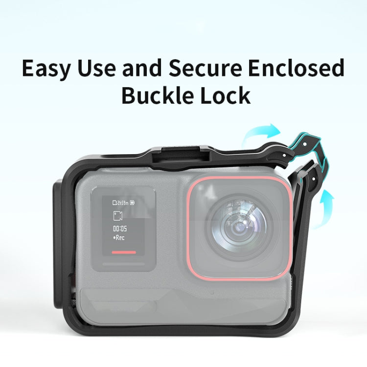 Para Insta360 Ace / Ace Pro aMagisn Rabbit Cage Border accesorios para cámaras deportivas, ABS