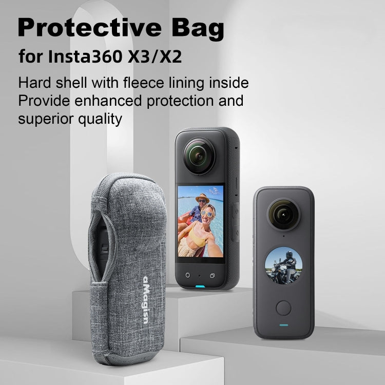 Para Insta360 X3 / X2 aMagisn Body Bag Mini accesorios de almacenamiento, For Insta360 X3 / X2