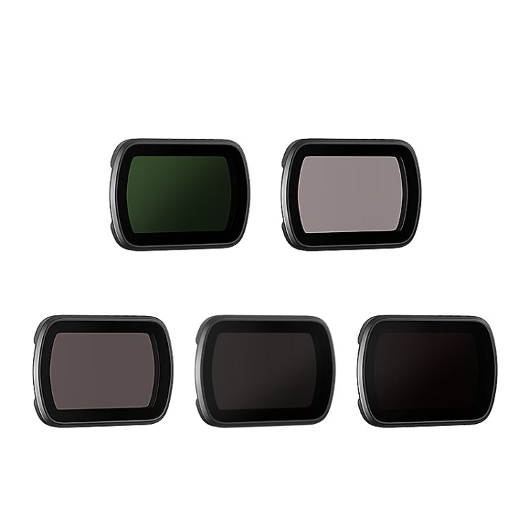Para DJI Osmo Pocket 3 aMagisn HD Filtros recubiertos de doble cara Gafas protectoras para cámara deportiva, CPL, ND16+ND64+ND256 + CPL, ND16+ND64+ND256+ND1000