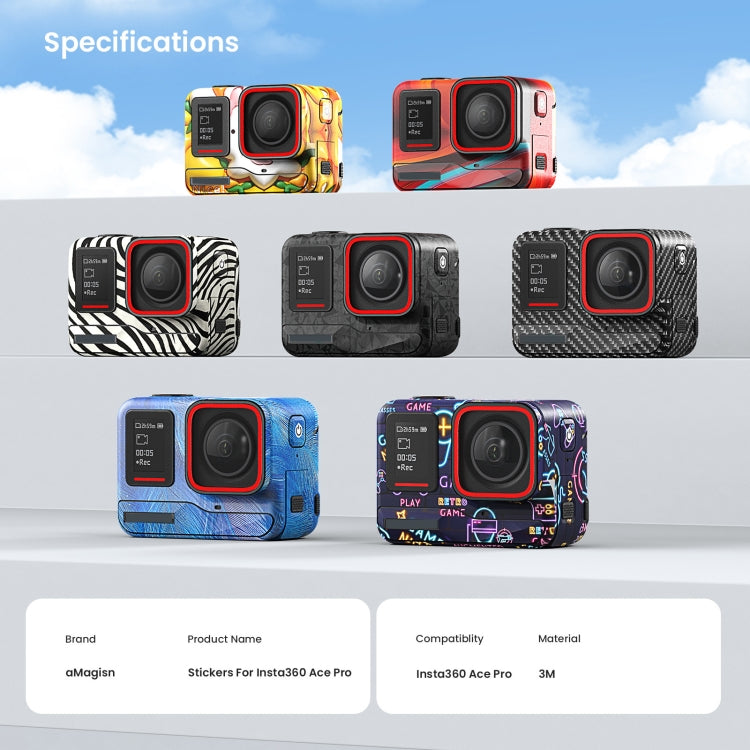 Para Insta360 Ace Pro aMagisn pegatina corporal accesorios para cámaras deportivas
