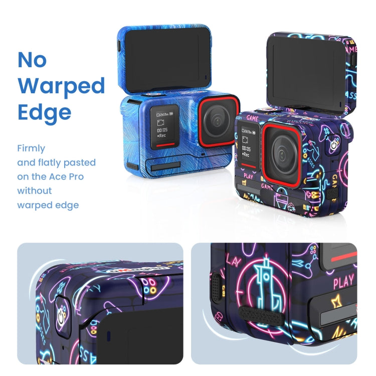 Para Insta360 Ace Pro aMagisn pegatina corporal accesorios para cámaras deportivas