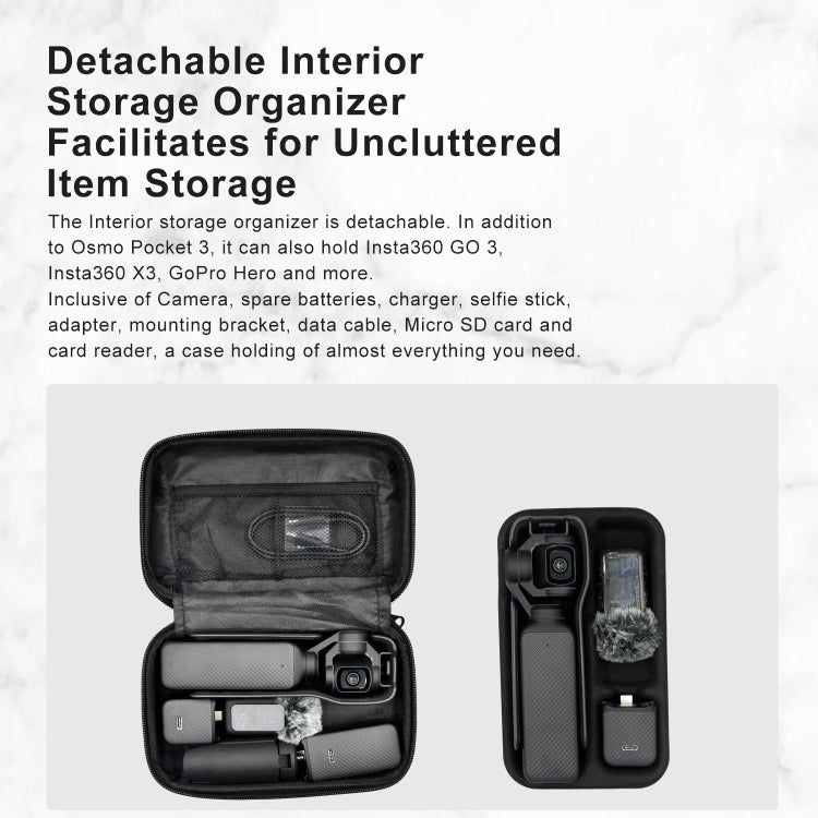 Bolsa organizadora pequeña aMagisn para DJI Osmo Pocket 3, accesorios protectores para cámara deportiva, For DJI Osmo Pocket 3