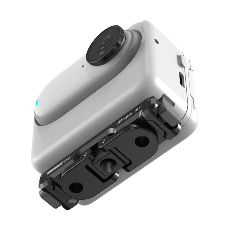 Para Insta360 GO 3 aMagisn magnético desmontaje rápido soporte de asiento inferior accesorios de cámara deportiva
