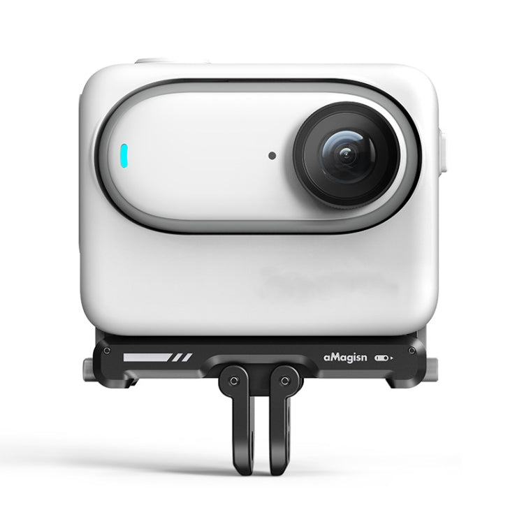 Para Insta360 GO 3 aMagisn magnético desmontaje rápido soporte de asiento inferior accesorios de cámara deportiva