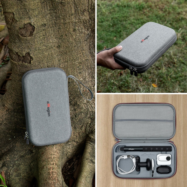 Para DJI Osmo Action 4 aMagisn Paquete de almacenamiento medio accesorios de cámara de movimiento de protección, For DJI Osmo Action 4