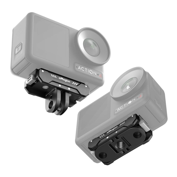 Para DJI Osmo Action 4/3 aMagisn Accesorios magnéticos de cámara de movimiento de desmontaje rápido, AA09