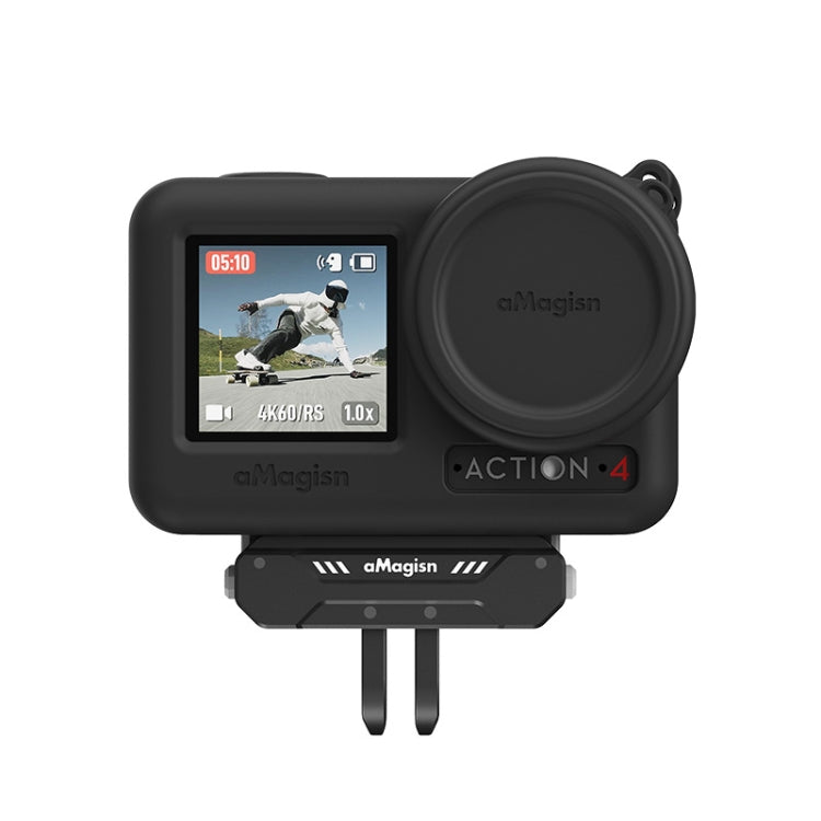 Para DJI Osmo Action 4/3 aMagisn Accesorios magnéticos de cámara de movimiento de desmontaje rápido, AA09