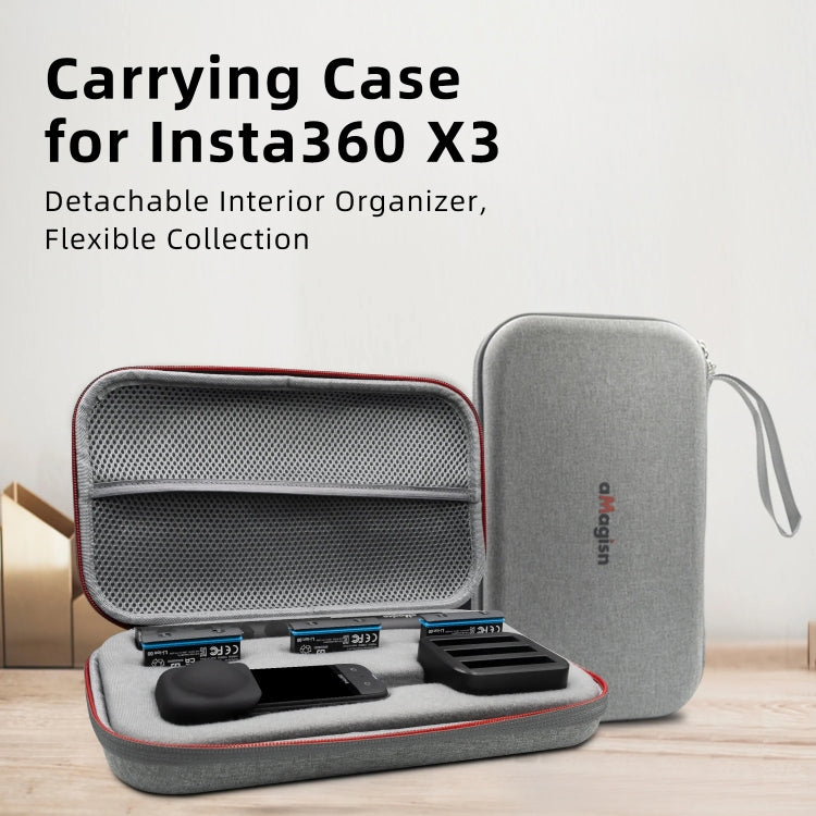 Para Insta360 X3 AMagisn Accesorios de protección de paquete de almacenamiento mediano, For Insta360 X3