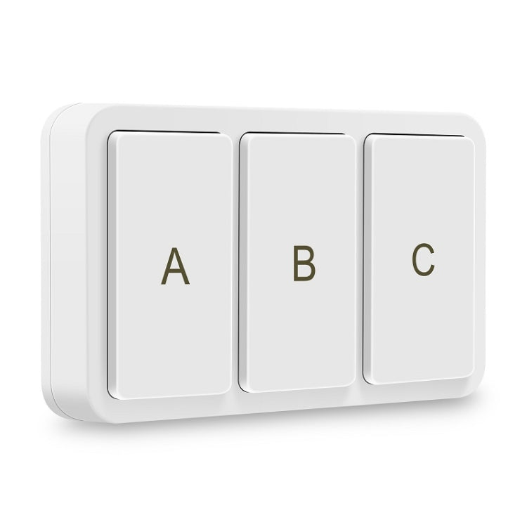 Interruptor inteligente inalámbrico situacional Zigbee Tuya Smart de 3 teclas, YSB33