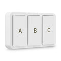 Interruptor inteligente inalámbrico situacional Zigbee Tuya Smart de 3 teclas, YSB33