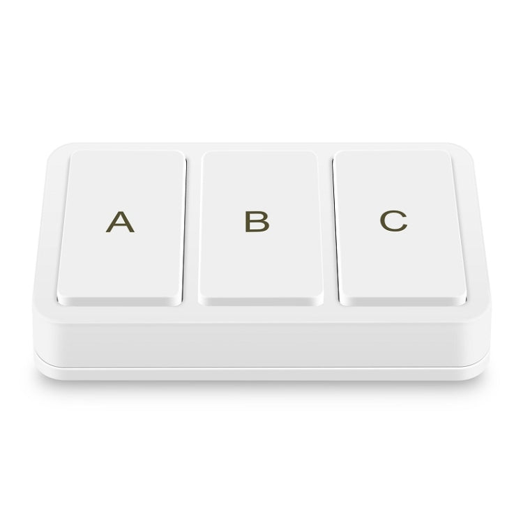 Interruptor inteligente inalámbrico situacional Zigbee Tuya Smart de 3 teclas, YSB33