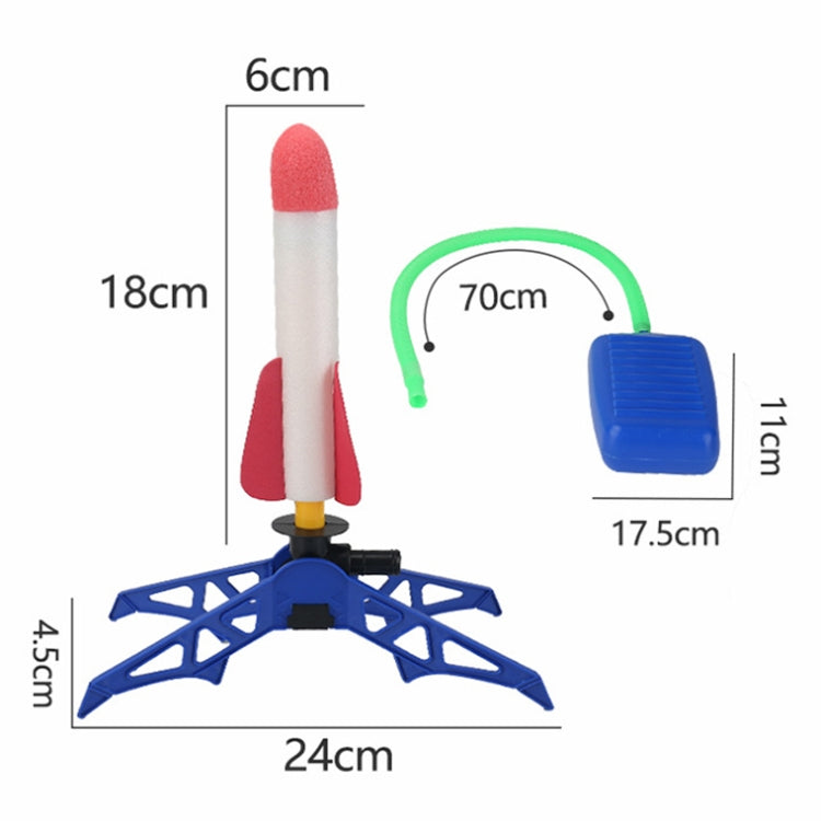 Juguete de cohete emergente para niños al aire libre pisando cohetes, Launcher+1 Light Rocket, Launcher+1 Rocket, Launcher+3 Light Rocket, Launcher+3 Rocket