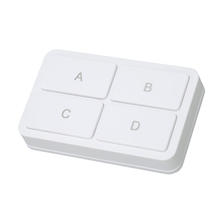 Interruptor inteligente de control remoto situacional de 4 teclas Zigbee Tuya, YSB34