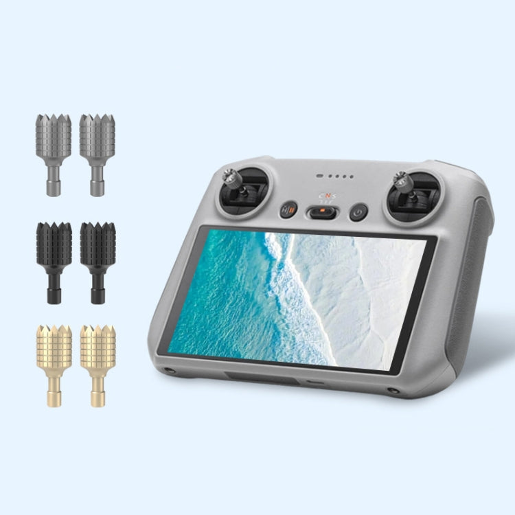 Para DJI RC / RC 2 Control remoto LKTOP Joystick Thumb Rocker, For DJI RC / RC 2 Gray, For DJI RC / RC 2 Black, For DJI RC / RC 2 Gold