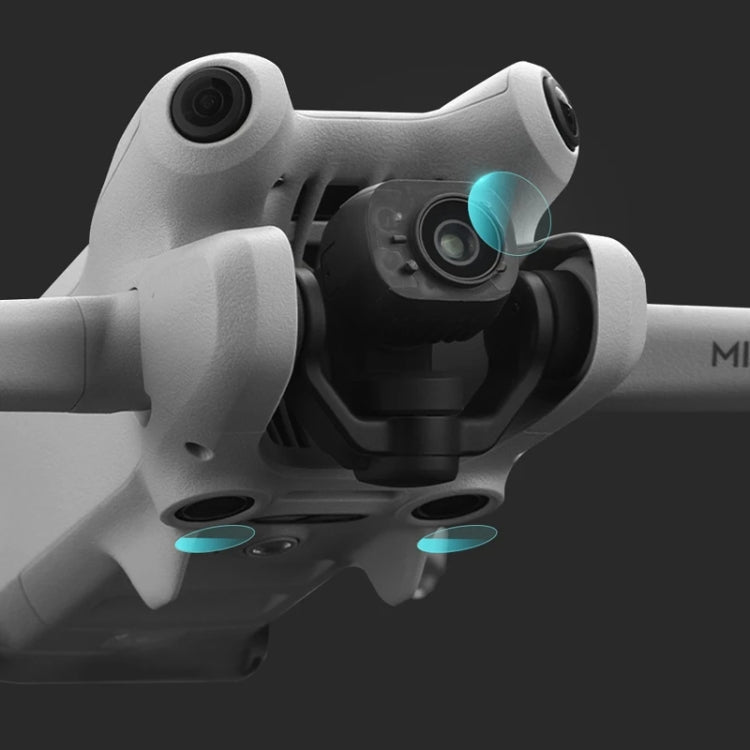 Para DJI Mini 4 Pro Sensor / Protector antirrayas de película templada de lente, 1 Set, 2 Sets