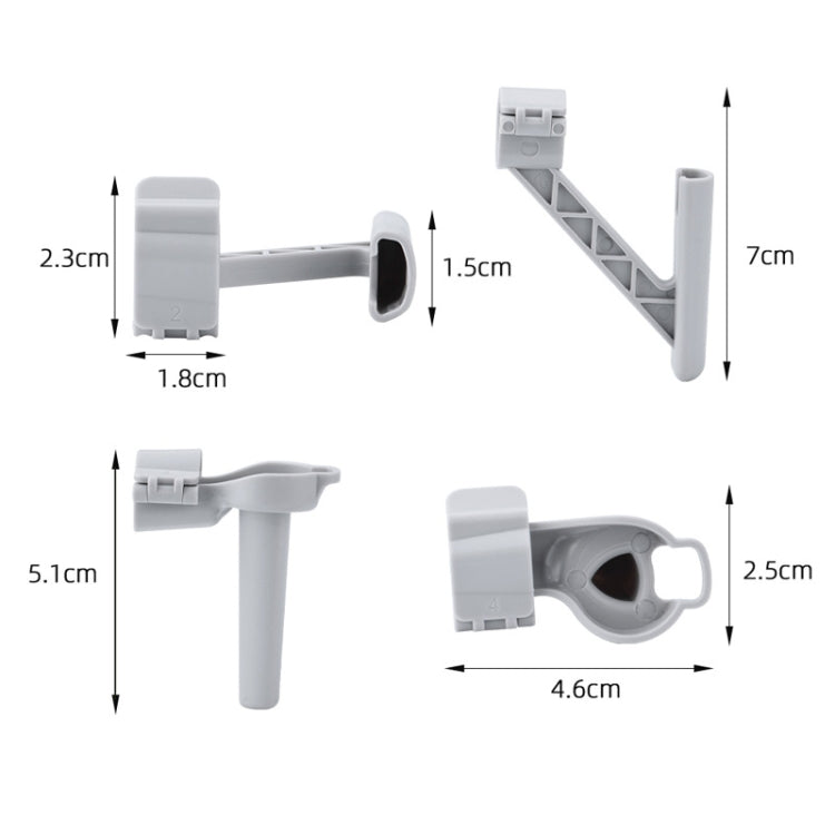 Para DJI Mini 4 Pro Drone BRDRC Tren de aterrizaje Pierna de altura aumentada