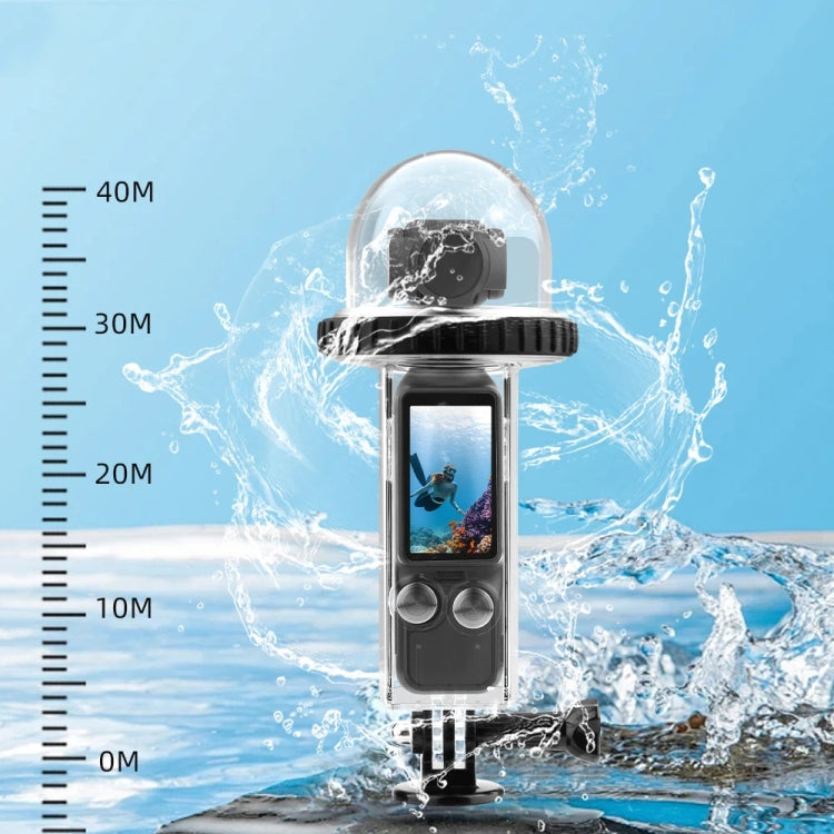 Para DJI Osmo Pocket 3 BRDRC 40m de profundidad funda impermeable cubierta de carcasa de buceo