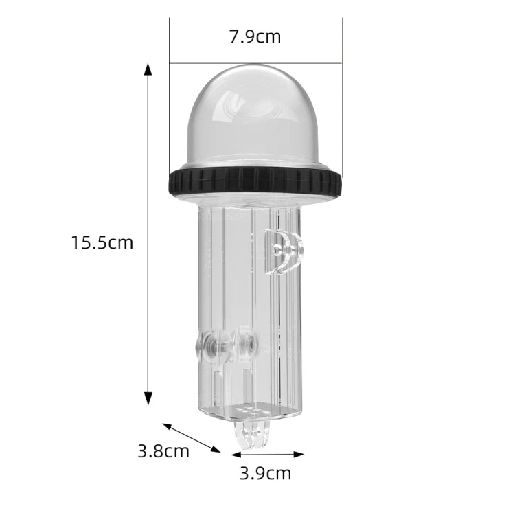 Para DJI Osmo Pocket 3 BRDRC 40m de profundidad funda impermeable cubierta de carcasa de buceo