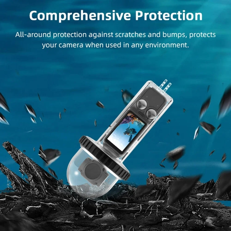 Para DJI Osmo Pocket 3 BRDRC 40m de profundidad funda impermeable cubierta de carcasa de buceo