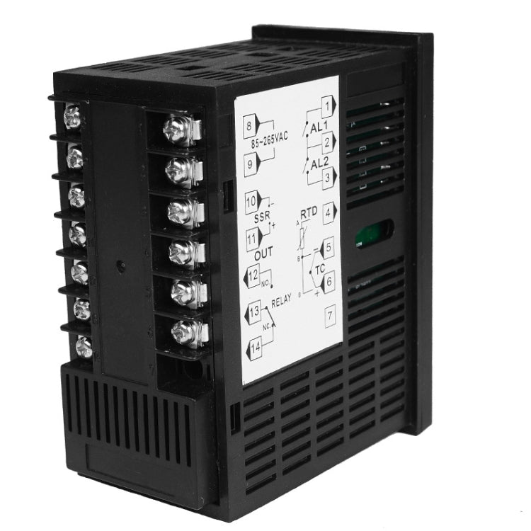SINOTIMER MC401 Entrada universal Caja corta PID Controlador de temperatura inteligente Medidor Calefacción Refrigeración Relé SSR Salida de estado sólido, MC401
