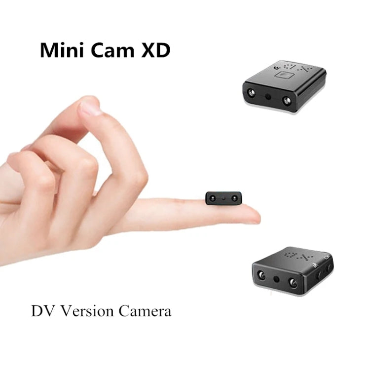 Cámara XD 1080p HD Video Smart IR-CUT Cámara deportiva de visión nocturna infrarroja, XD