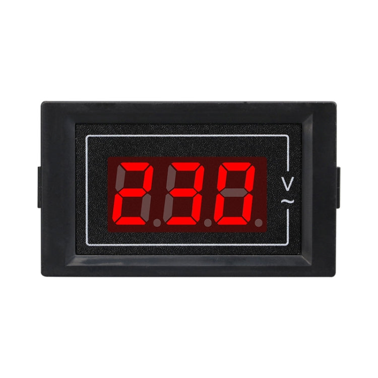 SINOTIMER D85-5035V Medidor de monitoreo de voltímetro digital de CA monofásico de panel pequeño, D85-5035V