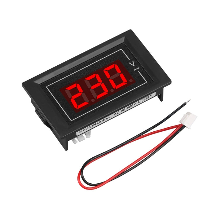 SINOTIMER D85-5035V Medidor de monitoreo de voltímetro digital de CA monofásico de panel pequeño, D85-5035V
