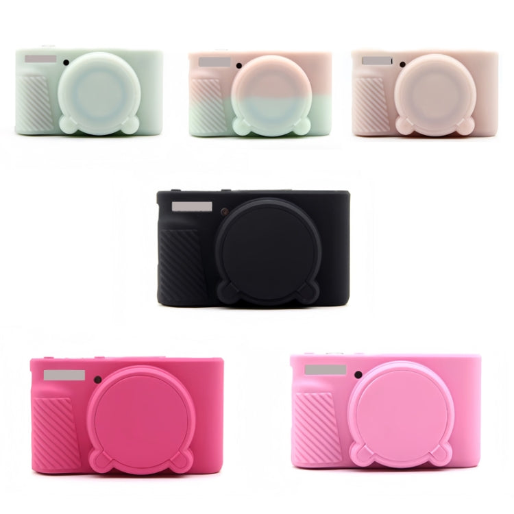 Para Canon SX730/SX740 Funda protectora de silicona suave, Pink, Jelly Pink, Jelly Pink Green, Jelly Green, Black, Rose Red