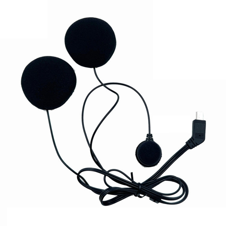 Micrófono de auriculares de intercomunicación de casco a prueba de ruido HD, 10 Pin Plug