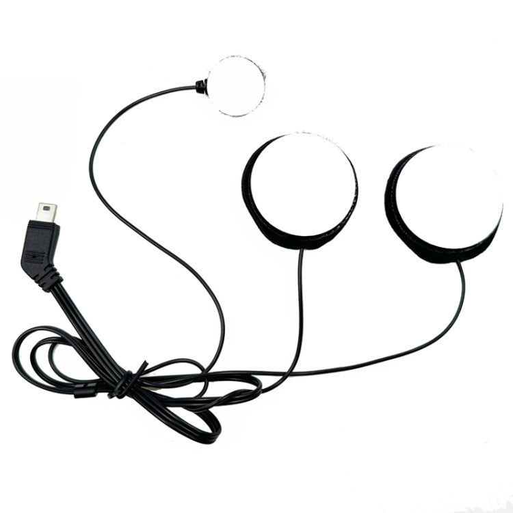 Micrófono de auriculares de intercomunicación de casco a prueba de ruido HD, 10 Pin Plug