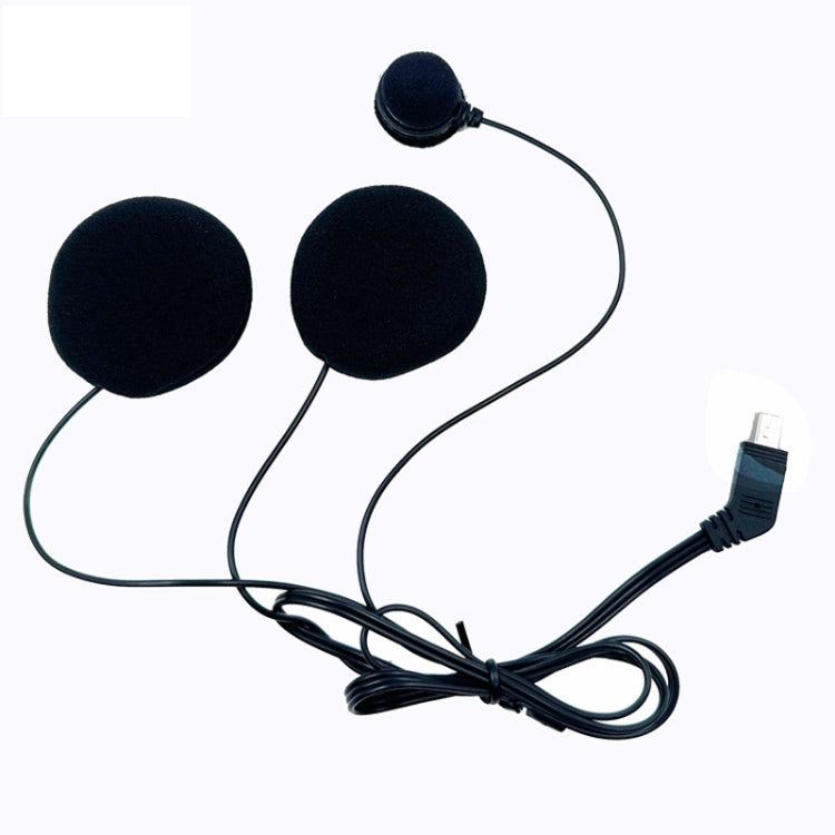 Micrófono de auriculares de intercomunicación de casco a prueba de ruido HD, 10 Pin Plug